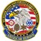 U.S. Public Service American Heroes Aluminum Round Wall Sign 12".